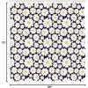 Ambesonne Damask Shower Curtain, Vintage Style Floral Pattern Abstract Romantic Bouquet Greenery Art Print, Cloth Fabric Bathroom Decor Set with Hooks, 69″ W x 70″ L, Warm Taupe(Dark Purple)