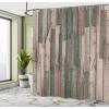 Ambesonne Floral Shower Curtain, Bouquet with Swirled Branches Romantic Paper Flowers Origami Autumn Blooms Image, Cloth Fabric Bathroom Decor Set with Hooks, 69″ W x 84″ L, Mint Orange(Jade Green)