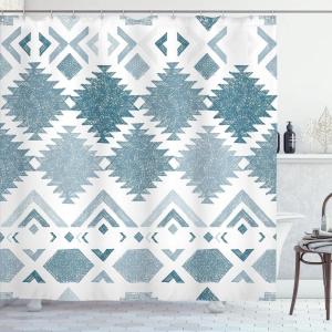 Ambesonne Damask Shower Curtain, Vintage Style Floral Pattern Abstract Romantic Bouquet Greenery Art Print, Cloth Fabric Bathroom Decor Set with Hooks, 69″ W x 70″ L, Warm Taupe(Blue Pale Grey)