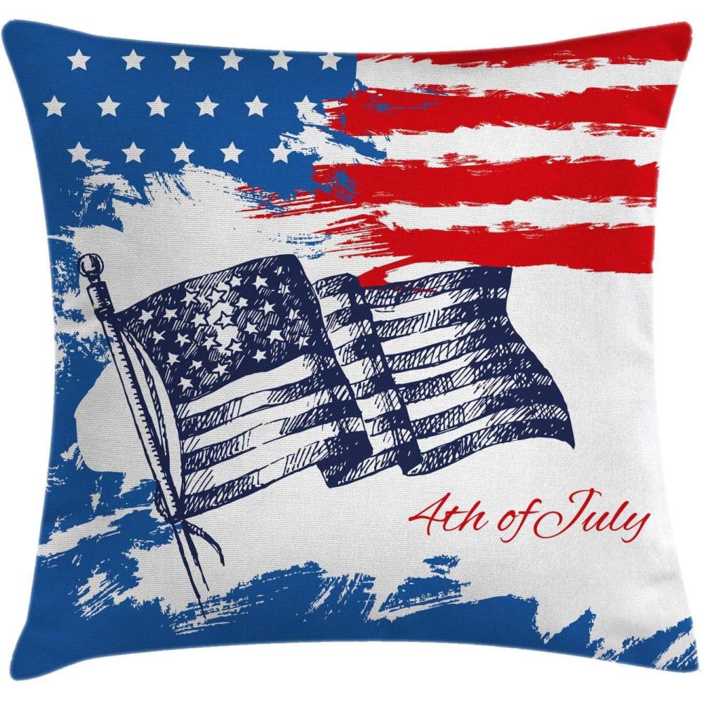 imageAmbesonne Retro Throw Pillow Cushion Cover Woman with Hair Super Speech Bubble Victory Sign Cartoon Pop Art Inspired Decorative Square Accent Pillow Case 24 X 24 Yellow PinkWhite Blue