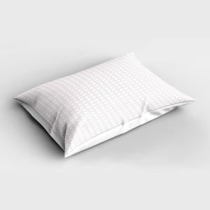 Ambesonne Grunge Pillow Sham Set of 2, Rainbow Color Heart Shapes Valentine’s Day Design Romantic His and Hers Theme, Quality Microfiber Bedding Item for All Seasons, 36″ x 20″, Red Blue Yellow(Pale Rose White)