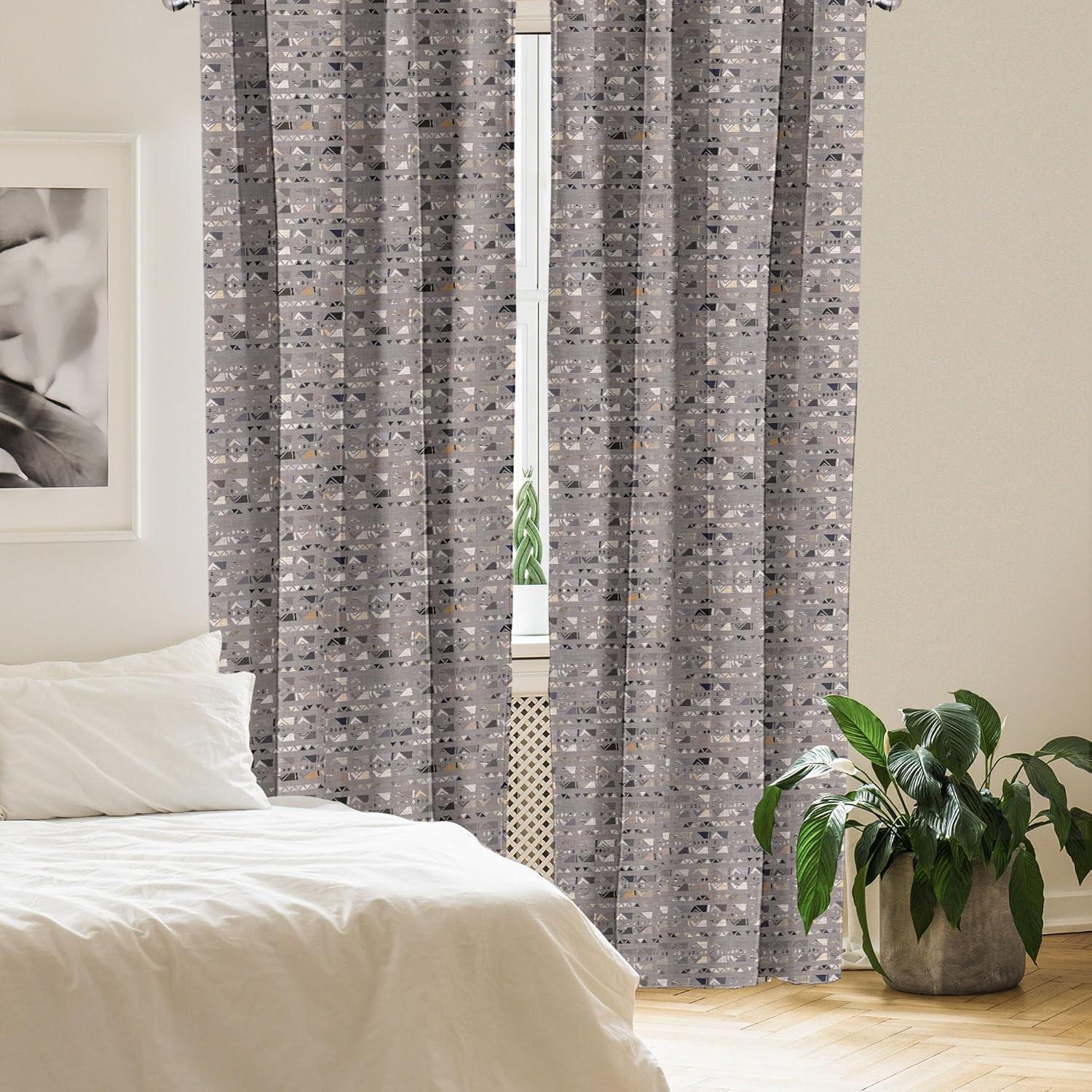 imageAmbesonne Nature Art Window Curtains Dragonfly Ornaments Modern Botanical Wings Pattern Grunge Effect Lightweight Decor 2Panel Set with Rod Pocket Pair of 28 x 84 Plum Teal and MulticolorWarm Taupe Dimgray Ivory