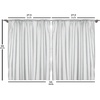 Ambesonne Botanical Kitchen Curtains, Modern Abstract Art Geometric Shapes in Dark Tones Vertical Branches, Window Drapes 2 Panel Set for Kitchen Cafe Decor, 55″ x 39″, Charcoal Grey Evergreen