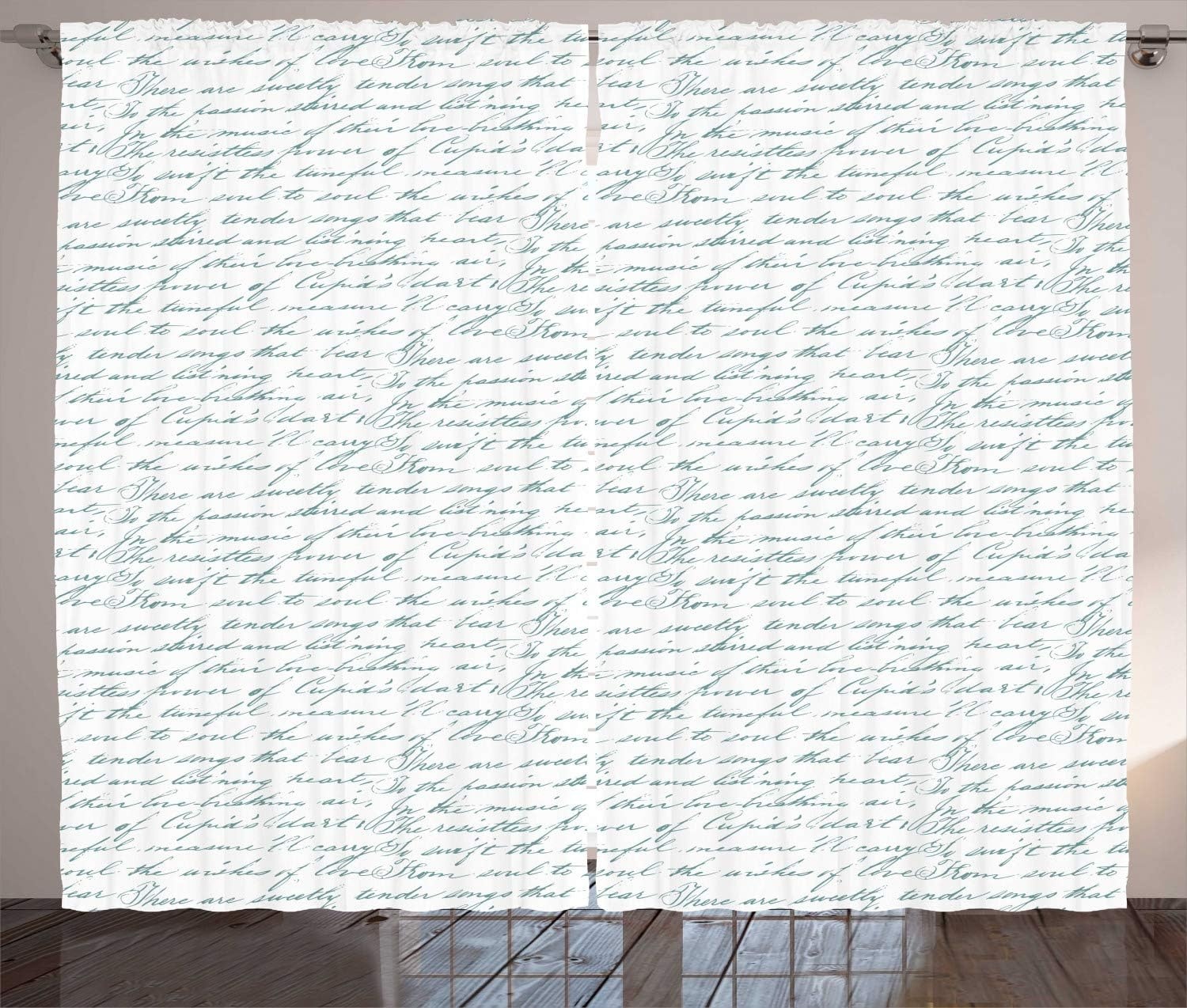 imageAmbesonne Geometric Curtains Black and White Mosaic Pavement Tile Bricks Modern Conceptual Tracery Design Living Room Bedroom Window Drapes 2 Panel Set 108 X 90 Beige BlackWhite Green