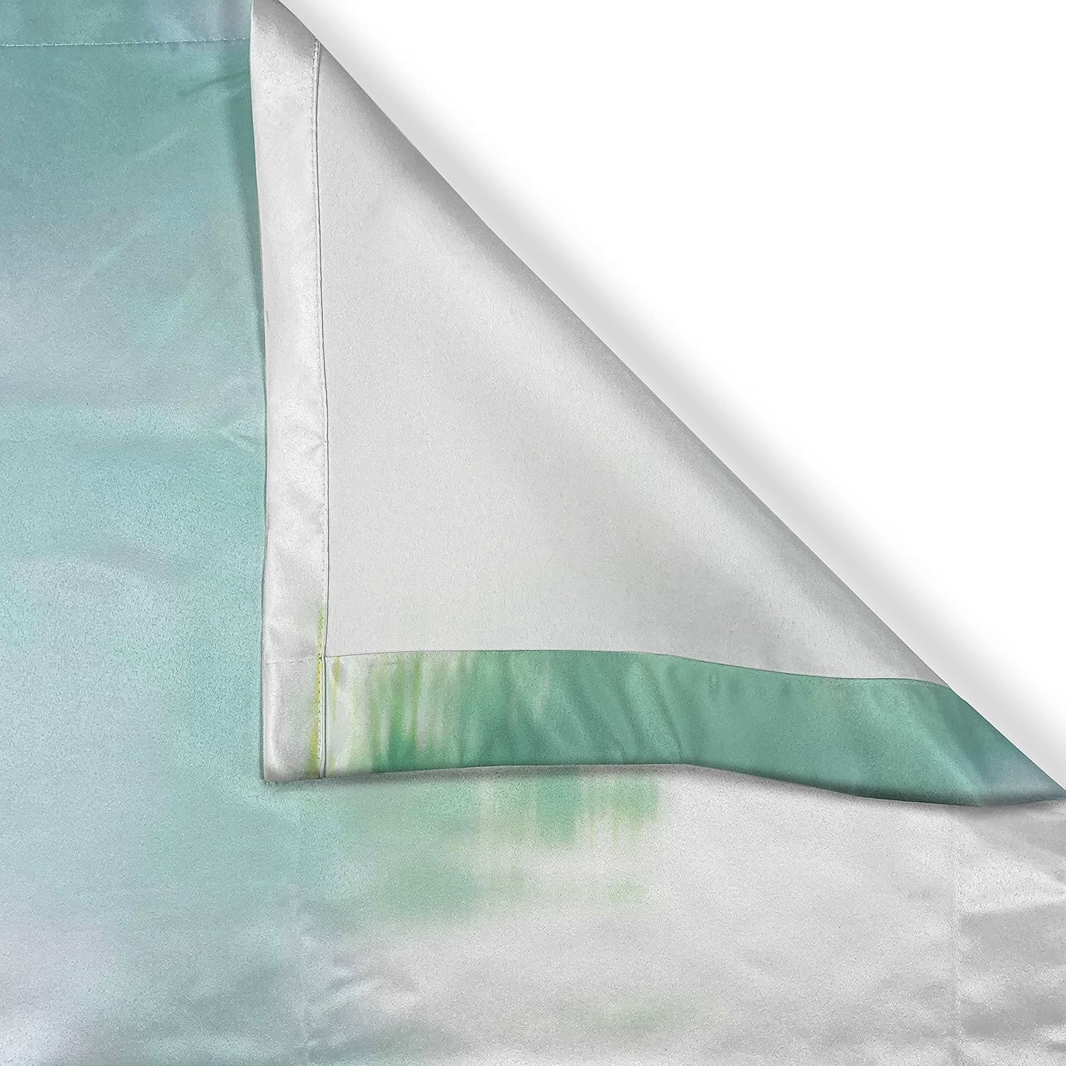image:imageAmbesonne Modern Kitchen Curtains Aerial View of Mountain Range with Creek Northern Horizon Idyllic Artwork Window Drapes 2 Panel Set for Kitchen Cafe Decor 55 X 39 Orange BlueTeal Turquoise