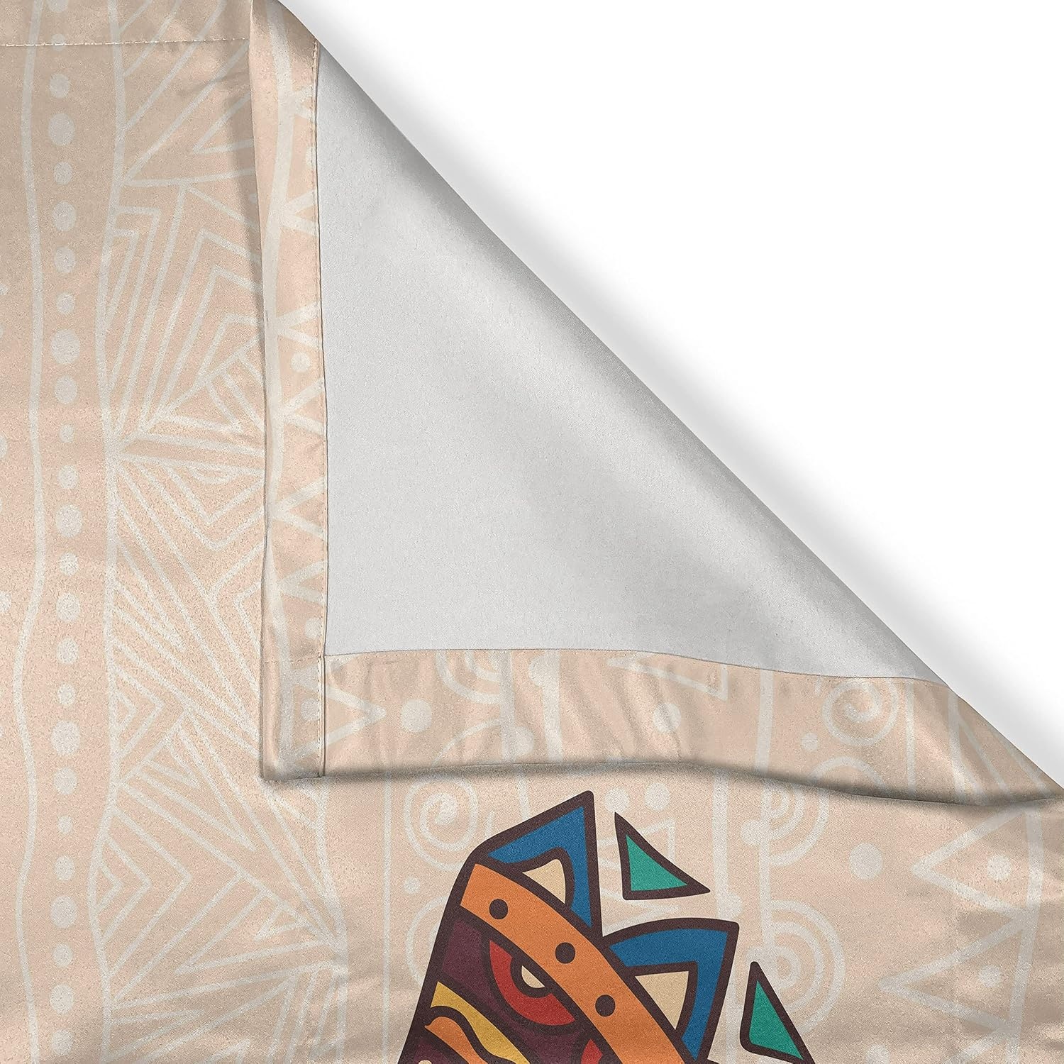image:imageAmbesonne Rose Kitchen Curtains Sketchy Revival Skull Big Red Heart Crossed Bones Wings and Leaves Window Drapes 2 Panel Set for Kitchen Cafe Decor 55 x 39 Black Vermilion GreenBrown Cream