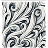 Ambesonne Black and White Shower Curtain, Modern Illustrated Eucalyptus Leaves Ornate Floral Huddle Romantic Vibes, Cloth Fabric Bathroom Decor Set with Hooks, 69″ W x 70″ L, Charcoal Grey(Grey Teal and Ivory)