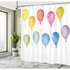 Ambesonne Floral Shower Curtain, Illustration of Poppy Flowers Oil Painting on Canvas Romantic Design Print, Cloth Fabric Bathroom Decor Set with Hooks, 69″ W x 70″ L, Yellow Orange(Mustard)