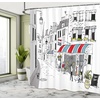 Ambesonne Floral Shower Curtain, Illustration of Poppy Flowers Oil Painting on Canvas Romantic Design Print, Cloth Fabric Bathroom Decor Set with Hooks, 69″ W x 70″ L, Yellow Orange(White Dimgrey)