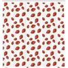 Ambesonne Floral Shower Curtain, Illustration of Poppy Flowers Oil Painting on Canvas Romantic Design Print, Cloth Fabric Bathroom Decor Set with Hooks, 69″ W x 70″ L, Yellow Orange(White Red)