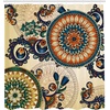 Ambesonne Floral Shower Curtain, Illustration of Poppy Flowers Oil Painting on Canvas Romantic Design Print, Cloth Fabric Bathroom Decor Set with Hooks, 69″ W x 70″ L, Yellow Orange(Soft Beige)