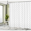 Ambesonne Floral Shower Curtain, Illustration of Poppy Flowers Oil Painting on Canvas Romantic Design Print, Cloth Fabric Bathroom Decor Set with Hooks, 69″ W x 70″ L, Yellow Orange(White)