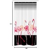Ambesonne Floral Shower Curtain, Illustration of Poppy Flowers Oil Painting on Canvas Romantic Design Print, Cloth Fabric Bathroom Decor Set with Hooks, 69″ W x 70″ L, Yellow Orange(Black)
