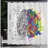 Ambesonne Floral Shower Curtain, Illustration of Poppy Flowers Oil Painting on Canvas Romantic Design Print, Cloth Fabric Bathroom Decor Set with Hooks, 69″ W x 70″ L, Yellow Orange(Hot Pink)