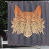 Ambesonne Floral Shower Curtain, Illustration of Poppy Flowers Oil Painting on Canvas Romantic Design Print, Cloth Fabric Bathroom Decor Set with Hooks, 69″ W x 70″ L, Yellow Orange(Apricot Brown)