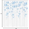 Ambesonne Floral Shower Curtain, Illustration of Poppy Flowers Oil Painting on Canvas Romantic Design Print, Cloth Fabric Bathroom Decor Set with Hooks, 69″ W x 70″ L, Yellow Orange(Pale Blue White)