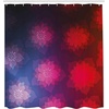 Ambesonne Floral Shower Curtain, Illustration of Poppy Flowers Oil Painting on Canvas Romantic Design Print, Cloth Fabric Bathroom Decor Set with Hooks, 69″ W x 70″ L, Yellow Orange(Pink Purple)