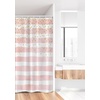 Ambesonne Floral Shower Curtain, Illustration of Poppy Flowers Oil Painting on Canvas Romantic Design Print, Cloth Fabric Bathroom Decor Set with Hooks, 69″ W x 70″ L, Yellow Orange(Pink Yellow)