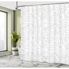 Ambesonne Floral Shower Curtain, Illustration of Poppy Flowers Oil Painting on Canvas Romantic Design Print, Cloth Fabric Bathroom Decor Set with Hooks, 69″ W x 70″ L, Yellow Orange(Pearl Grey)