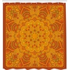 Ambesonne Floral Shower Curtain, Illustration of Poppy Flowers Oil Painting on Canvas Romantic Design Print, Cloth Fabric Bathroom Decor Set with Hooks, 69″ W x 70″ L, Yellow Orange(Marigold Orange Green)