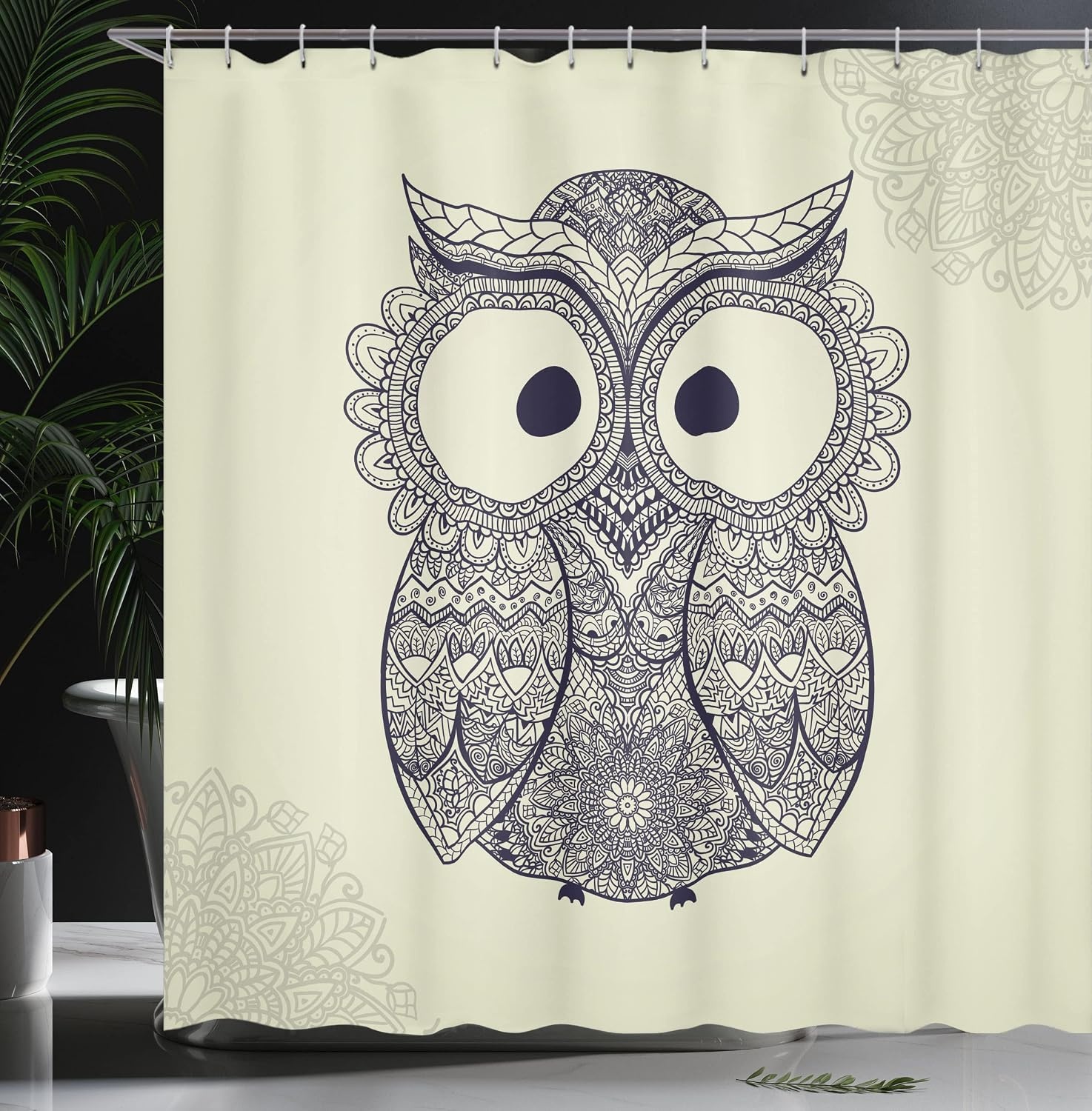 image:imageAmbesonne Feminine Shower Curtain Illustration of a Bathtub with Bubbles in Girly Room Aroma Oil Aromatherapy Cloth Fabric Bathroom Decor Set with Hooks 69 W x 75 L Pink BlueBlue Eggshell