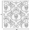 Ambesonne Coastal Shower Curtain, Romantic Wooden Bungalow on The Water Deckchairs Maldives Beach Summer Relax, Cloth Fabric Bathroom Decor Set with Hooks, 69″ W x 84″ L, Brown Blue(Pale Grey)