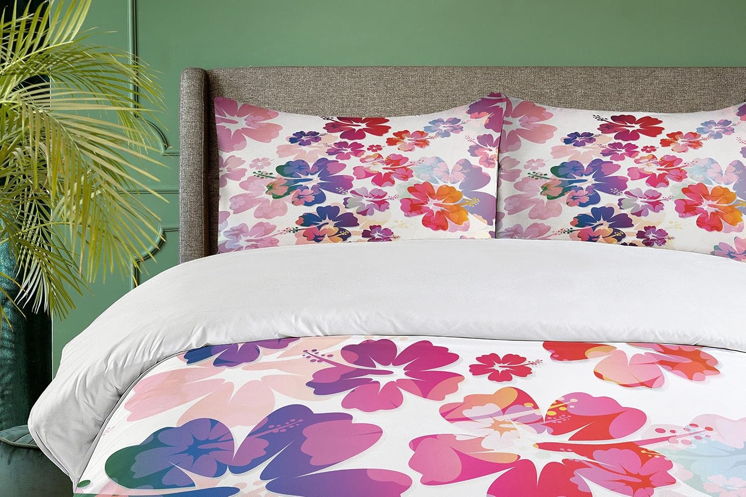 image:imageAmbesonne Lighthouse Duvet Cover Set Cap de Favaritx Sunset Lighthouse Cape in Mahon at Balearic Islands Spain Coast Decorative 3 Piece Bedding Set with 2 Pillow Shams Queen Size Blue BrownPink Orange