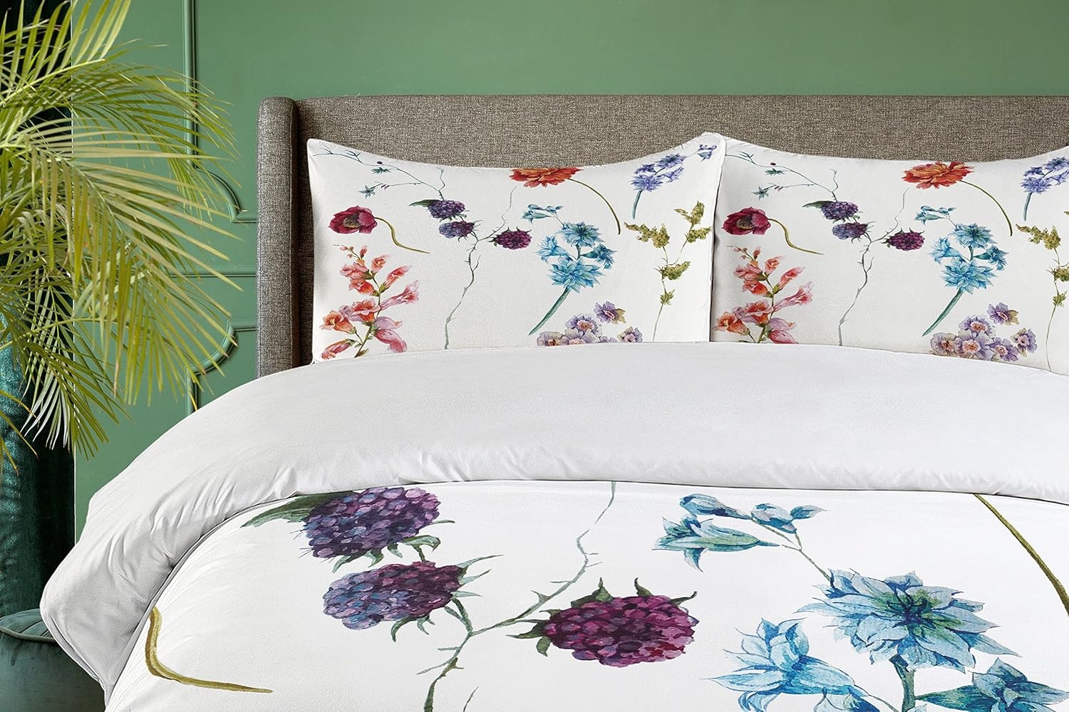 image:imageAmbesonne Lighthouse Duvet Cover Set Cap de Favaritx Sunset Lighthouse Cape in Mahon at Balearic Islands Spain Coast Decorative 3 Piece Bedding Set with 2 Pillow Shams Queen Size Blue BrownPurple Red