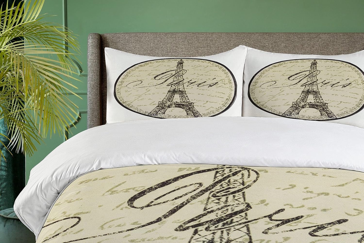 image:imageAmbesonne Lighthouse Duvet Cover Set Cap de Favaritx Sunset Lighthouse Cape in Mahon at Balearic Islands Spain Coast Decorative 3 Piece Bedding Set with 2 Pillow Shams Queen Size Blue BrownKhaki Black White