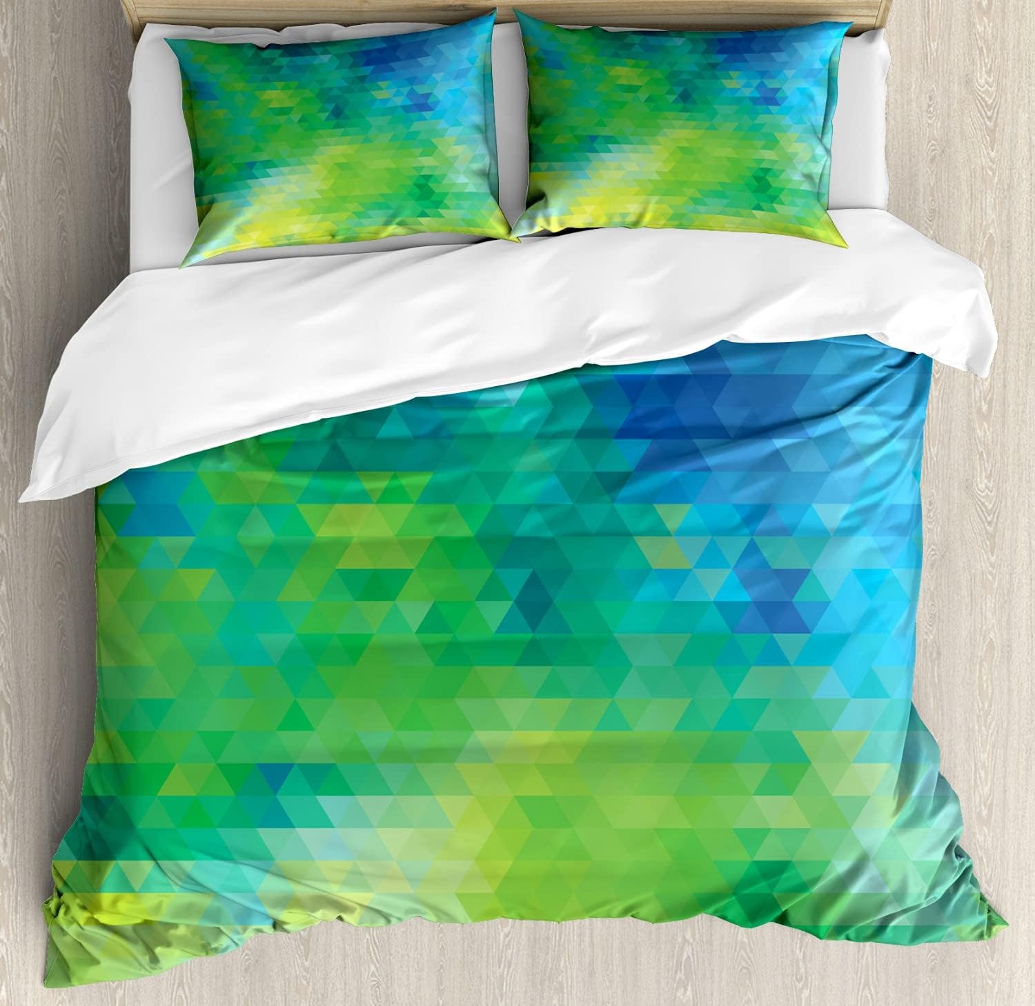 image:imageAmbesonne Lighthouse Duvet Cover Set Cap de Favaritx Sunset Lighthouse Cape in Mahon at Balearic Islands Spain Coast Decorative 3 Piece Bedding Set with 2 Pillow Shams Queen Size Blue BrownLime Green Turquoise