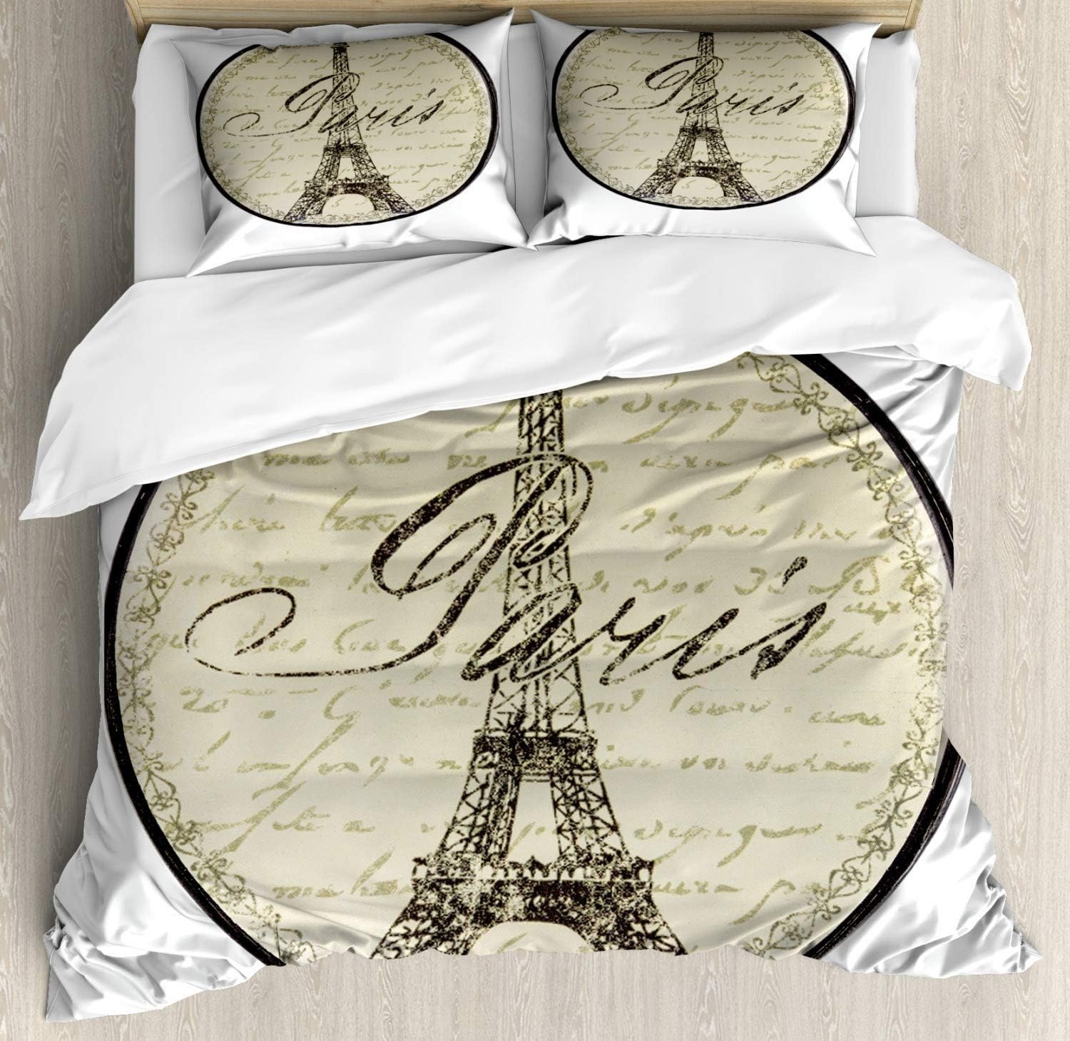 image:imageAmbesonne Lighthouse Duvet Cover Set Cap de Favaritx Sunset Lighthouse Cape in Mahon at Balearic Islands Spain Coast Decorative 3 Piece Bedding Set with 2 Pillow Shams Queen Size Blue BrownKhaki Black White