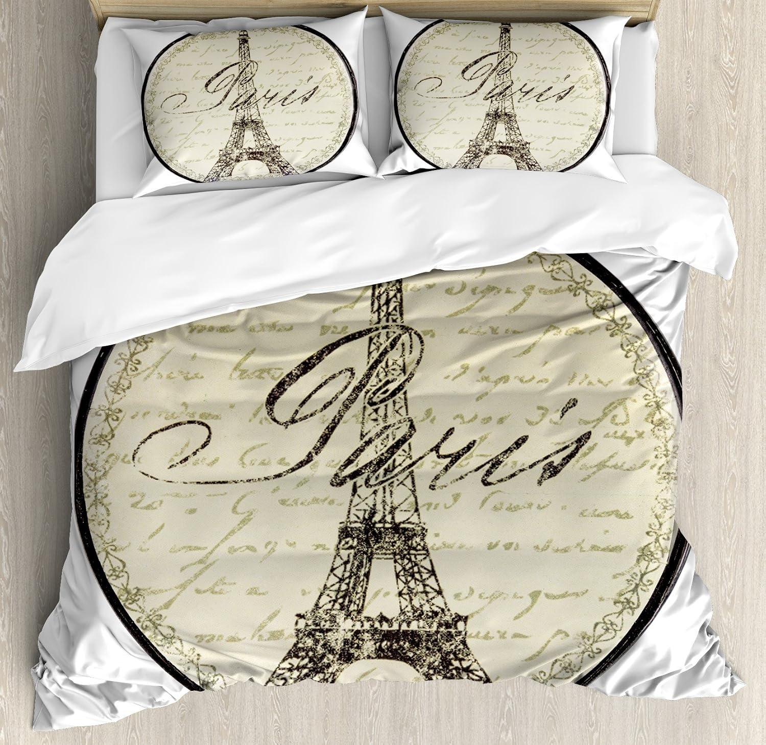image:imageAmbesonne Lighthouse Duvet Cover Set Cap de Favaritx Sunset Lighthouse Cape in Mahon at Balearic Islands Spain Coast Decorative 3 Piece Bedding Set with 2 Pillow Shams Queen Size Blue BrownKhaki Black White