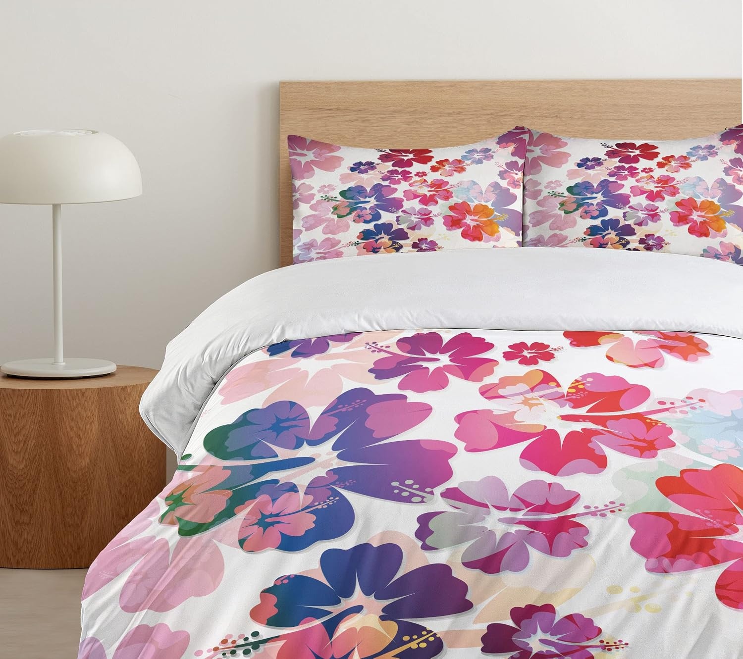 image:imageAmbesonne Lighthouse Duvet Cover Set Cap de Favaritx Sunset Lighthouse Cape in Mahon at Balearic Islands Spain Coast Decorative 3 Piece Bedding Set with 2 Pillow Shams Queen Size Blue BrownPink Orange