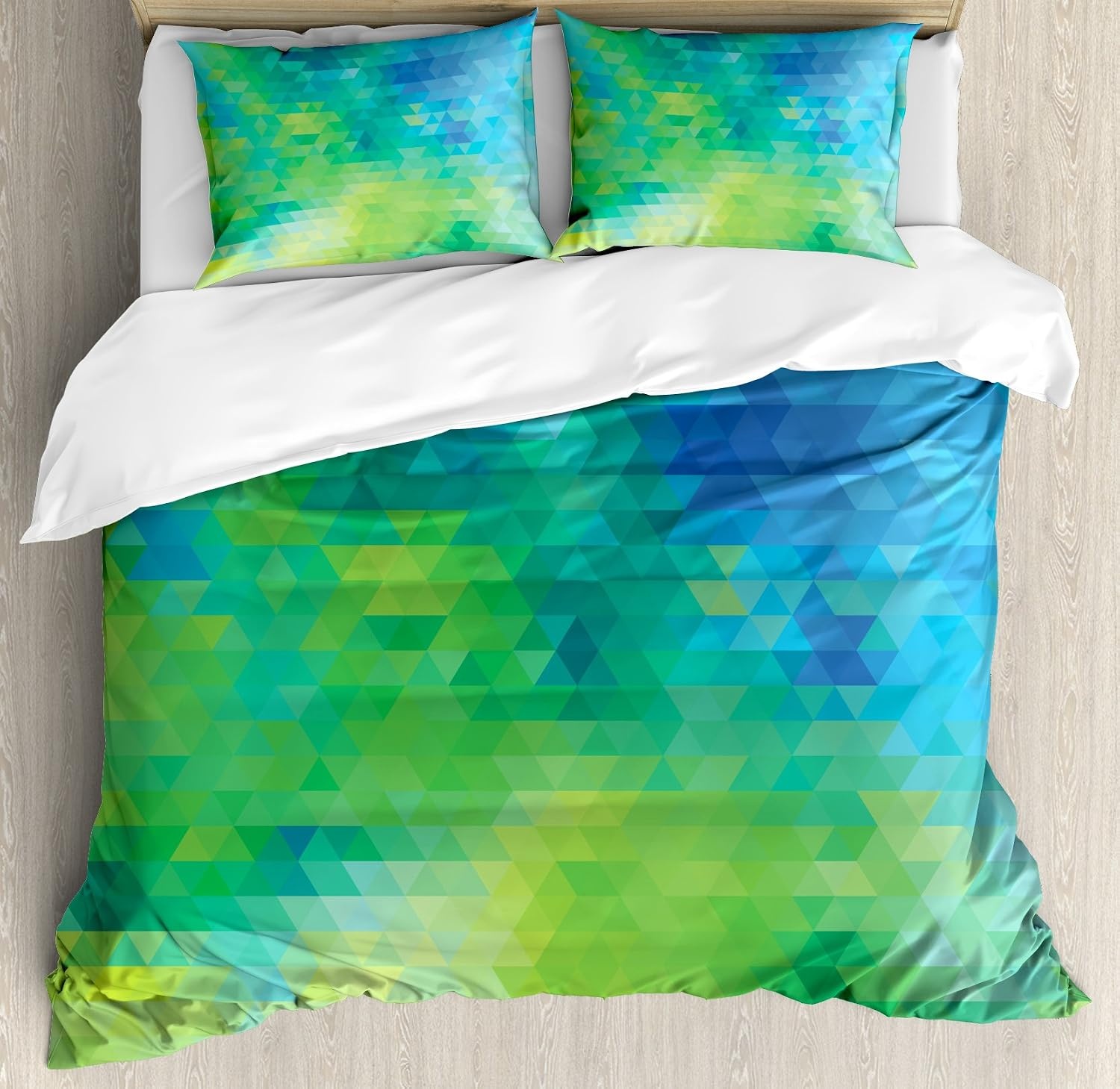 image:imageAmbesonne Lighthouse Duvet Cover Set Cap de Favaritx Sunset Lighthouse Cape in Mahon at Balearic Islands Spain Coast Decorative 3 Piece Bedding Set with 2 Pillow Shams Queen Size Blue BrownLime Green Turquoise