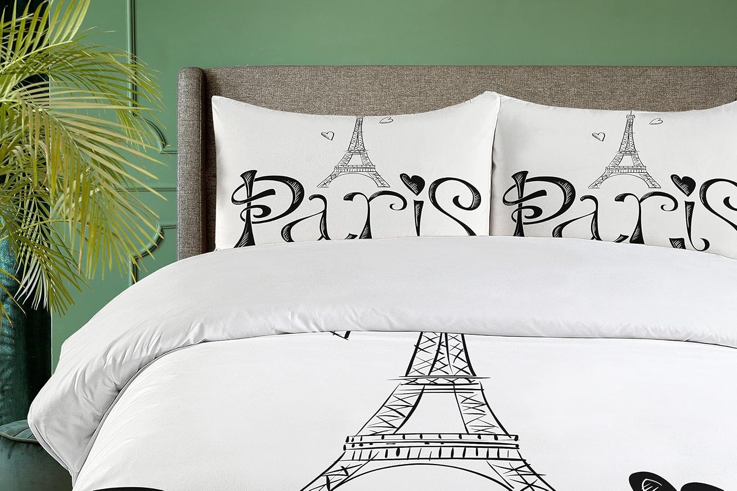 image:imageAmbesonne Halloween Duvet Cover Set Funny Bat with Plate Boo Fangs Scare Frighten Seasonal Cartoon Print Decorative 2 Piece Bedding Set with 1 Pillow Sham Twin Size White OrangeWhite Black
