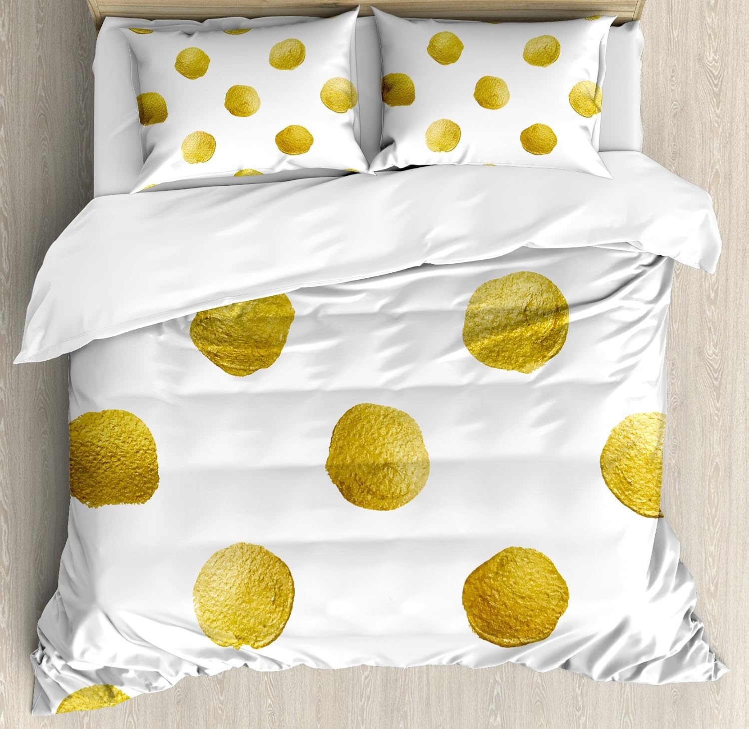 image:imageAmbesonne Halloween Duvet Cover Set Funny Bat with Plate Boo Fangs Scare Frighten Seasonal Cartoon Print Decorative 2 Piece Bedding Set with 1 Pillow Sham Twin Size White OrangeYellow and White