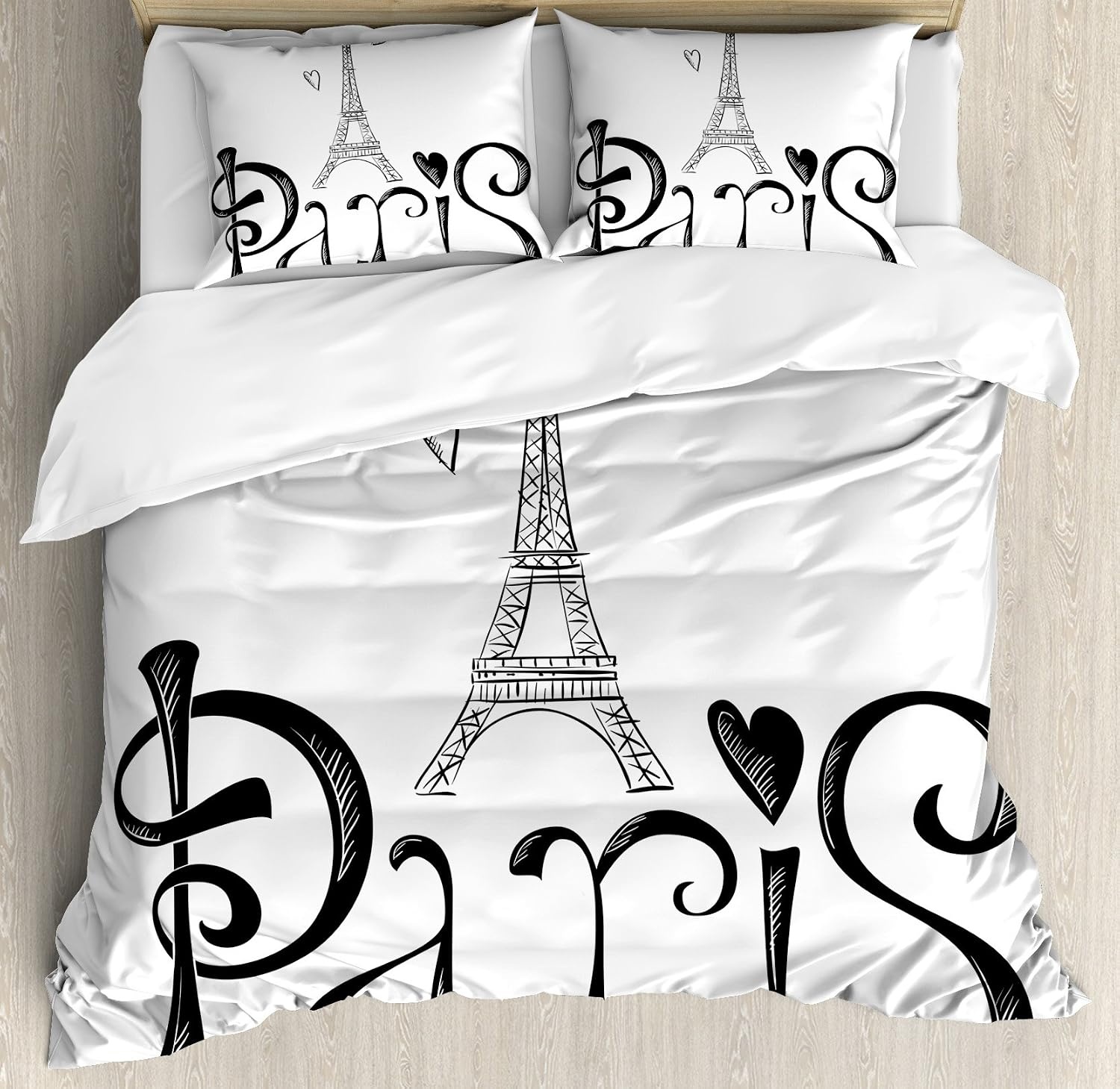 image:imageAmbesonne Halloween Duvet Cover Set Funny Bat with Plate Boo Fangs Scare Frighten Seasonal Cartoon Print Decorative 2 Piece Bedding Set with 1 Pillow Sham Twin Size White OrangeWhite Black