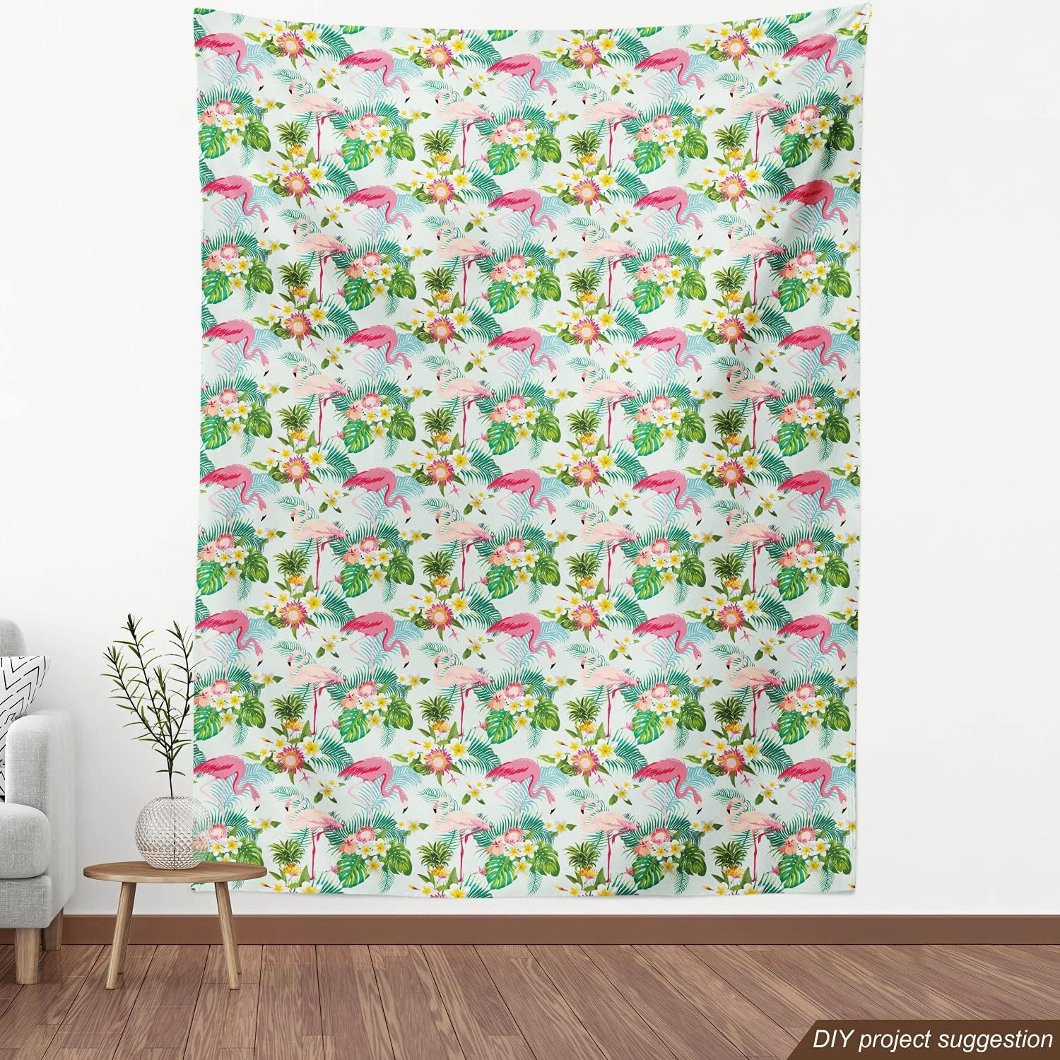 image:imageAmbesonne Plane Fabric by The Yard Cartoon Style Sky with Airplanes and Clouds Swirls Scrapbook Design Pattern Decorative Fabric for Upholstery and Home Accents 2 Yards White BluePink Green