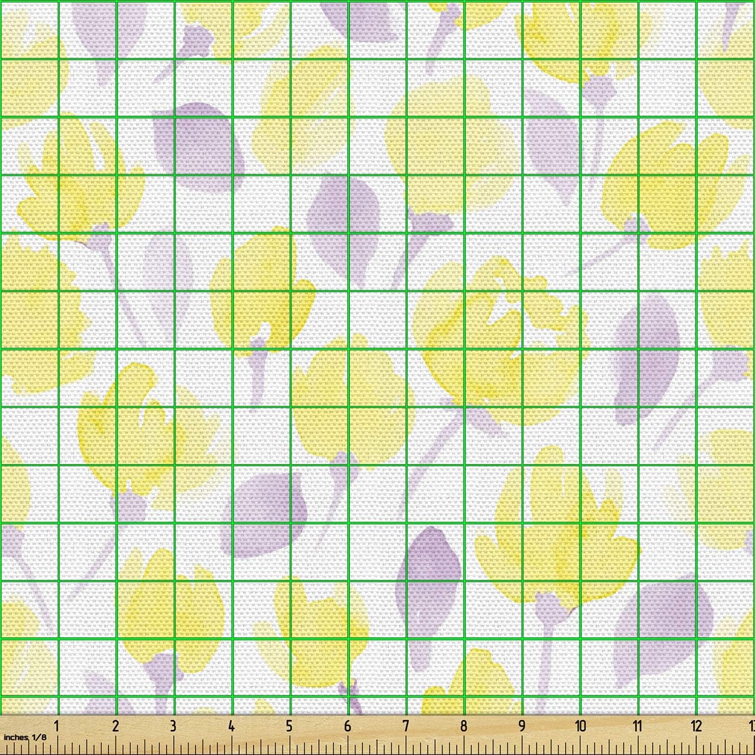 image:imageAmbesonne Plane Fabric by The Yard Cartoon Style Sky with Airplanes and Clouds Swirls Scrapbook Design Pattern Decorative Fabric for Upholstery and Home Accents 2 Yards White BlueYellow Lilac