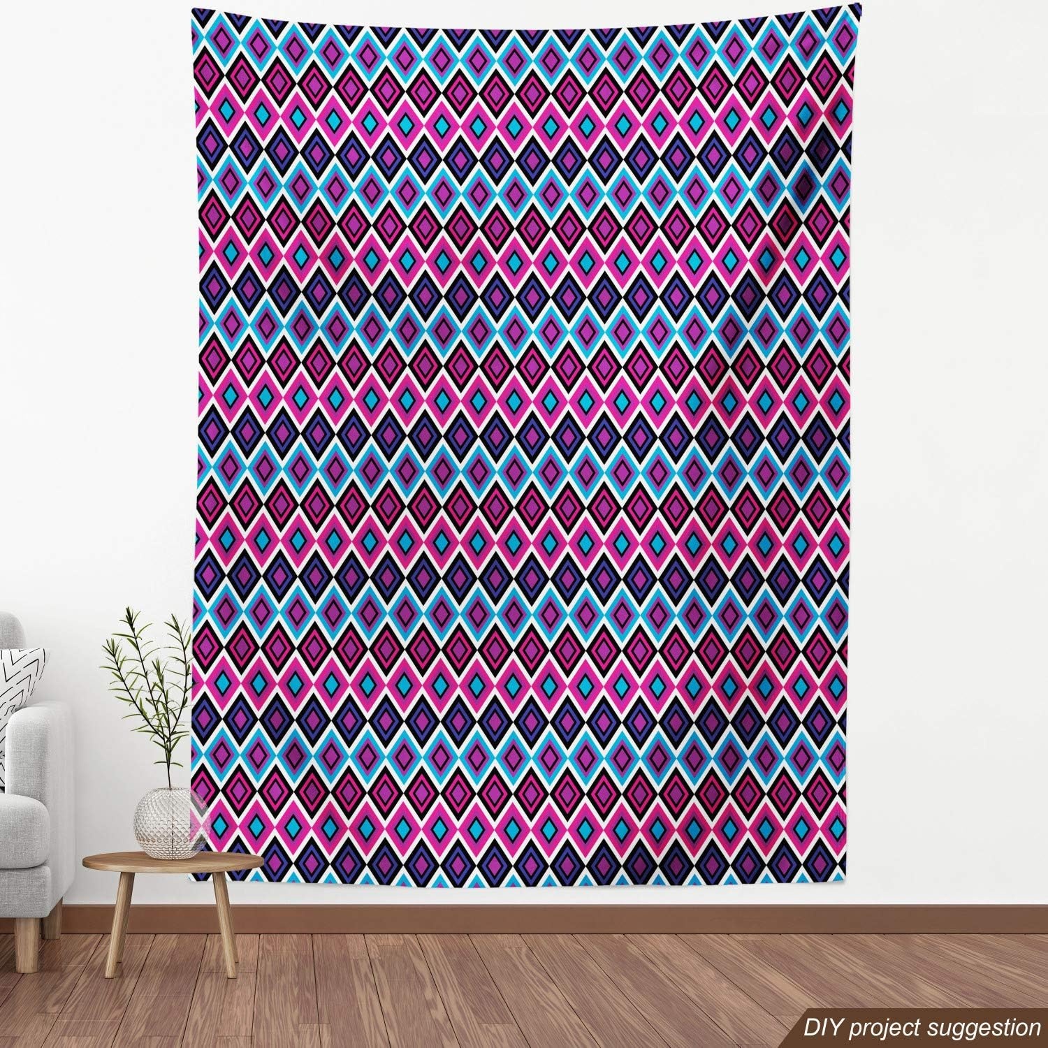 image:imageAmbesonne Plane Fabric by The Yard Cartoon Style Sky with Airplanes and Clouds Swirls Scrapbook Design Pattern Decorative Fabric for Upholstery and Home Accents 2 Yards White BluePurple Magenta