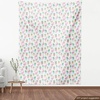 Ambesonne Cactus Fabric by The Yard, Flamingos and Sleeping Plants in Pots Cartoon Pattern Tropical Bird, Decorative Fabric for Upholstery and Home Accents, 1 Yard, Pink Green(Pink Green)