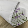 Ambesonne Lavender Place Mats Set of 4, Aromatic Herbs Bouquet on Rustic Wood Planks Fresh Country, Washable Fabric Placemats for Dining Table, Standard Size, Olive Green