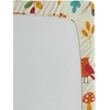 Ambesonne Cartoon Fitted Sheet, Autumn Pattern Owl Fox Squirrel Birds Animal Leaves Print, Soft Decorative Fabric Bedding All-Round Elastic Pocket, Twin Size, Cream Orange