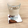 Ambesonne Eiffel Tower Coaster Set of 4, Eiffel Tower Paris is Always an Idea Tourism Locations Love, Square Hardboard Gloss Coasters, Standard Size, White Black(Brown Cinnamon)