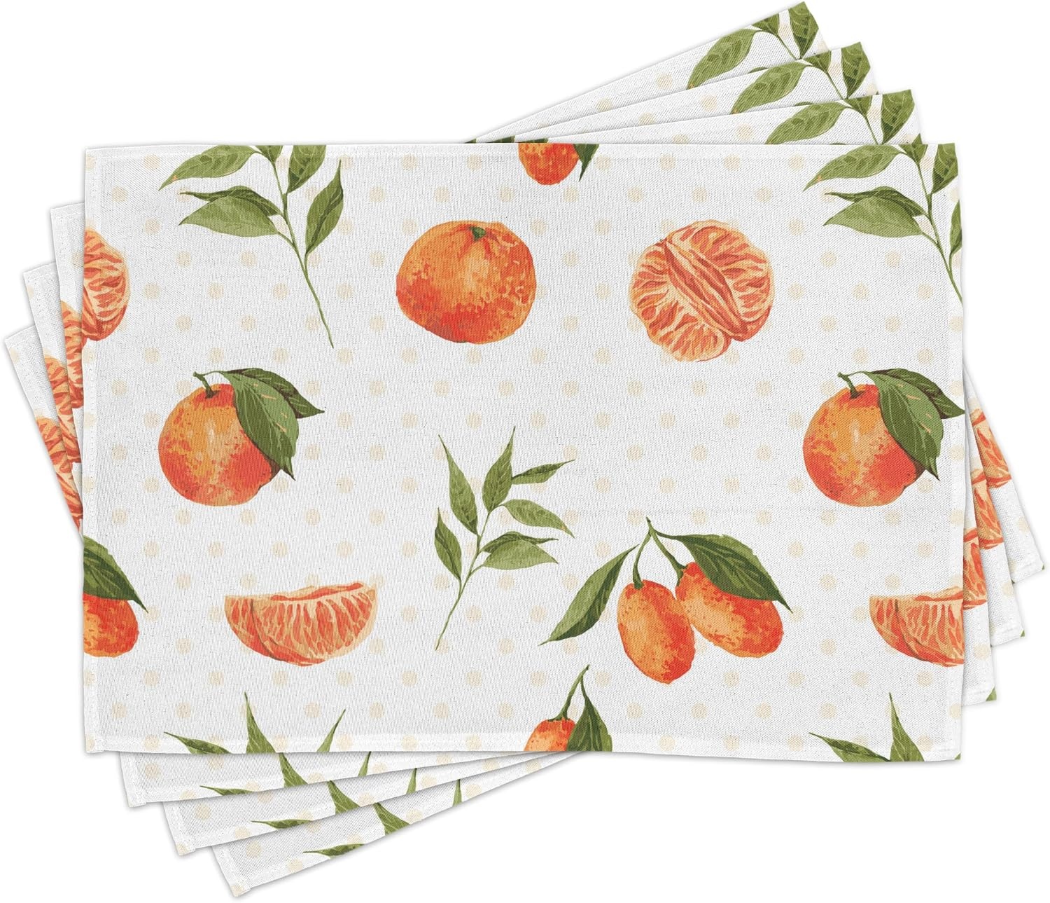 image:imageAmbesonne Leaf Table Runner amp Placemats Tropical Jungle Palm Tree Banana Leaves Frangipani Heliconia on Dark Blue Background Set for Dining Table Decor Placemat 4 pcs Runner 16x72 Blue TealBurnt Orange Fern Green