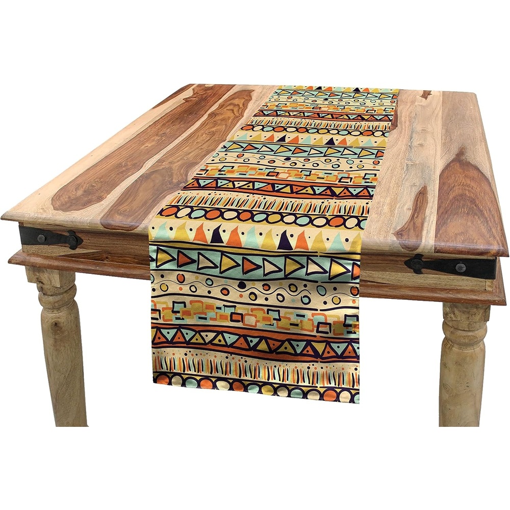 image:imageAmbesonne Butterfly Table Runner Various Flying Butterflies Colors Hippie Style Print Design Dining Room Kitchen Rectangular Runner 16 X 72 Purple PinkPastel Yellow