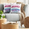 Ambesonne Animal Pillow Cushion Cover Pack of 2, Flamingos Love Birds Feather Romance Brushstroke Splash Watercolor Effect, Rectangle Decor Accent Pillow Case, 2 Pcs-36″ x 16″, Pink Blue Purple